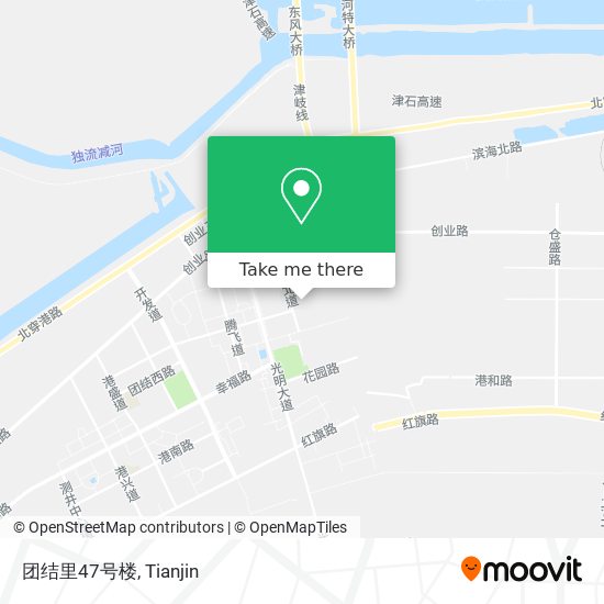 团结里47号楼 map
