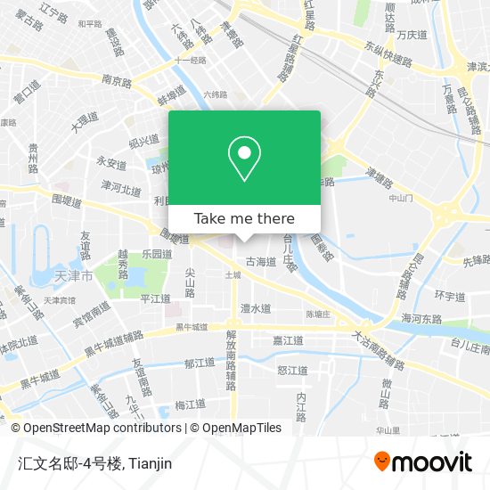 汇文名邸-4号楼 map