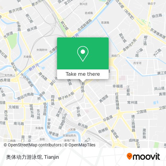 奥体动力游泳馆 map