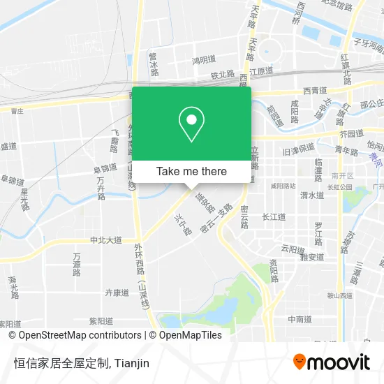 恒信家居全屋定制 map