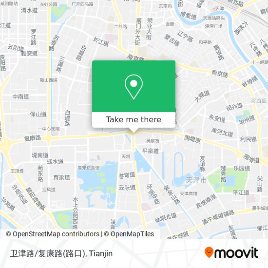 卫津路/复康路(路口) map