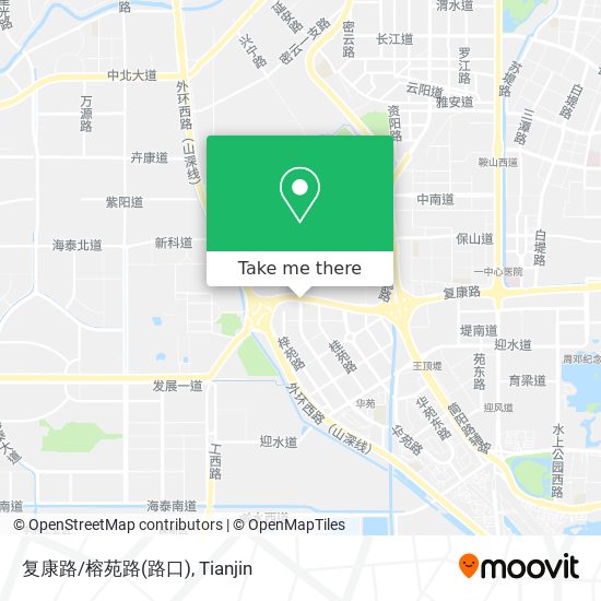 复康路/榕苑路(路口) map