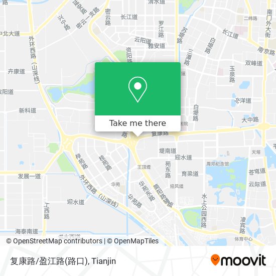 复康路/盈江路(路口) map