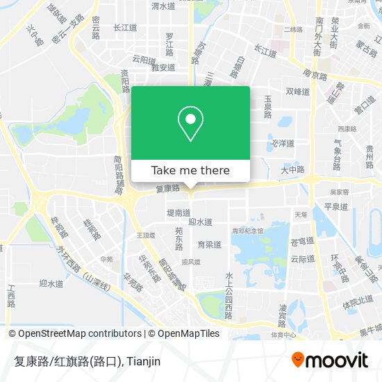 复康路/红旗路(路口) map