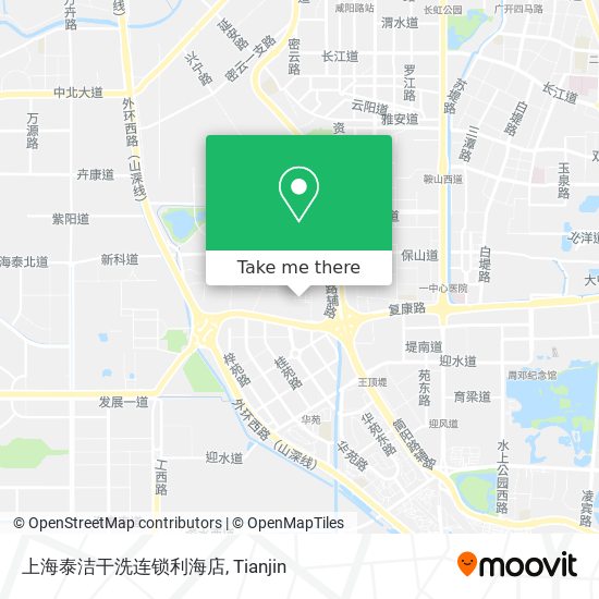 上海泰洁干洗连锁利海店 map