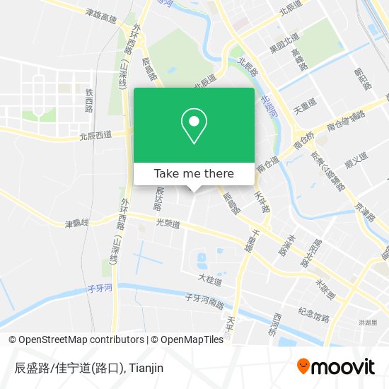 辰盛路/佳宁道(路口) map