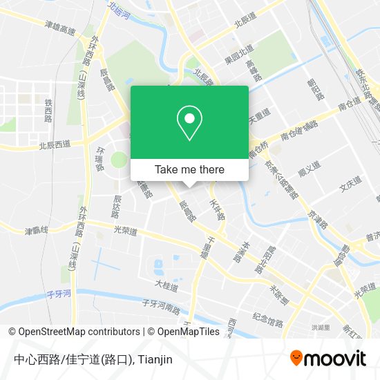 中心西路/佳宁道(路口) map