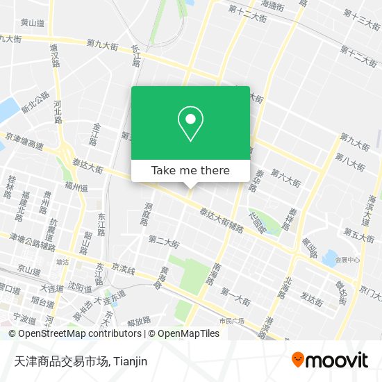 天津商品交易市场 map