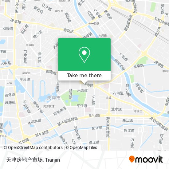 天津房地产市场 map