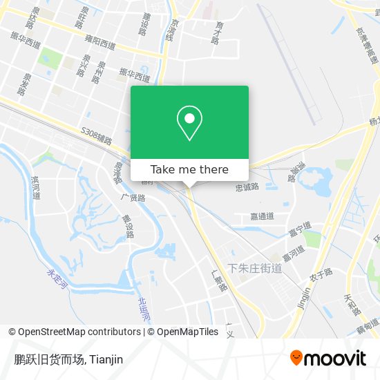 鹏跃旧货而场 map