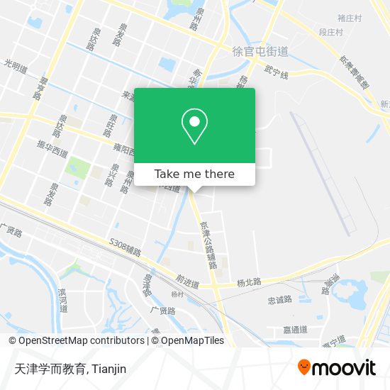 天津学而教育 map