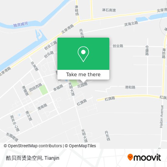 酷贝而烫染空间 map