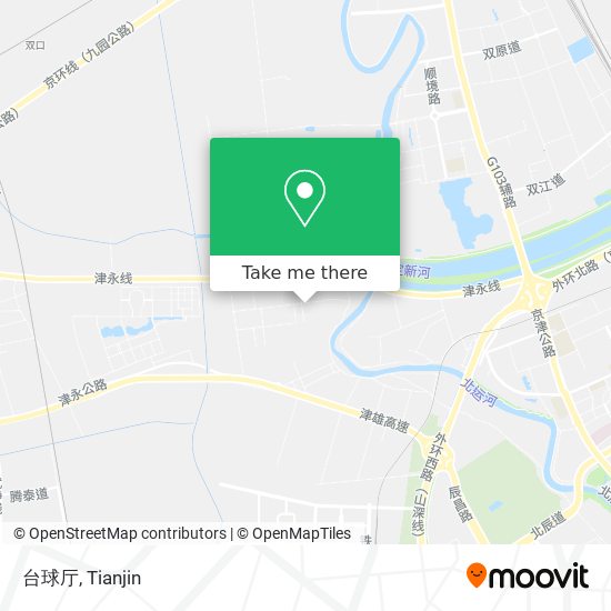 台球厅 map