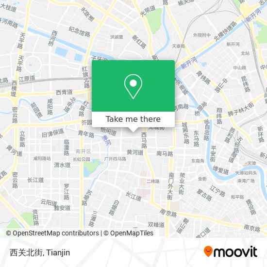 西关北街 map