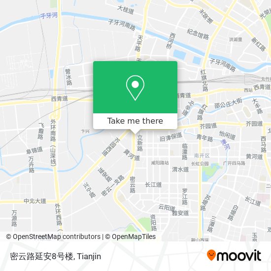 密云路延安8号楼 map