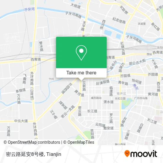 密云路延安8号楼 map