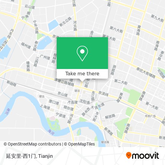延安里-西1门 map