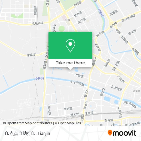 印点点自助打印 map