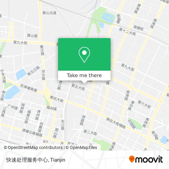 快速处理服务中心 map