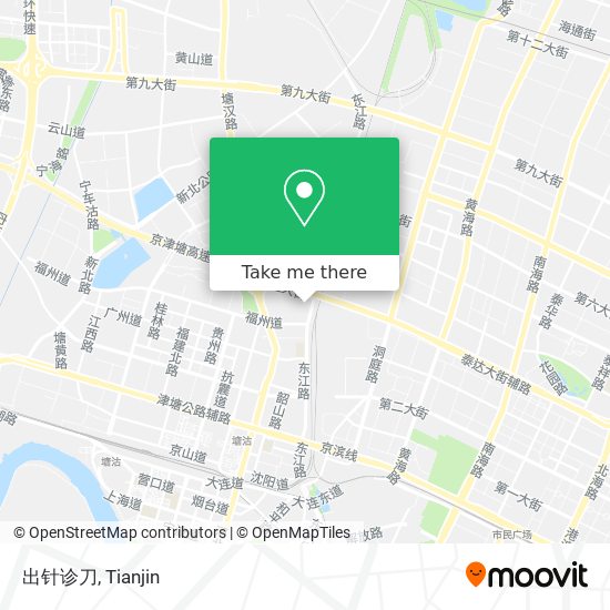 出针诊刀 map