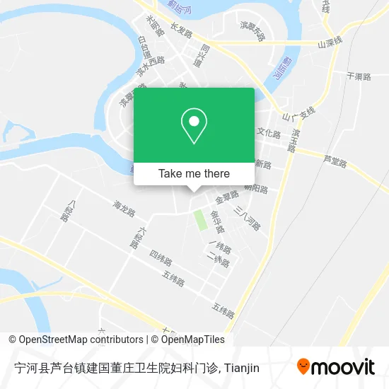 宁河县芦台镇建国董庄卫生院妇科门诊 map