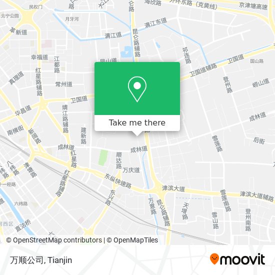 万顺公司 map