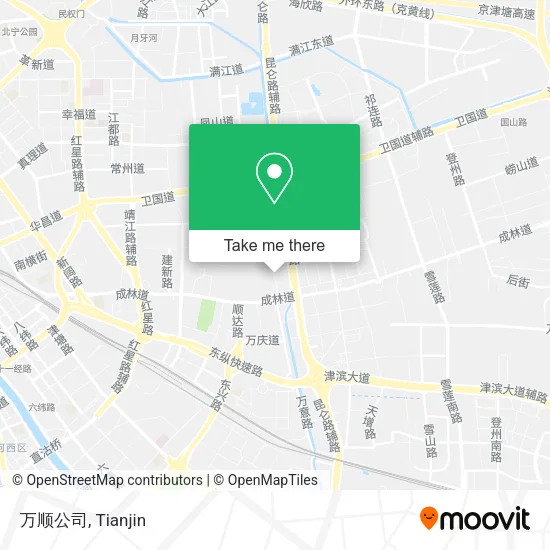 万顺公司 map