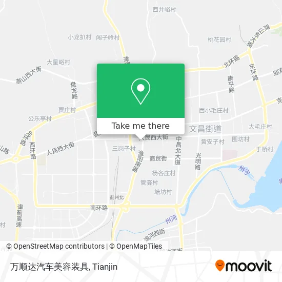 万顺达汽车美容装具 map