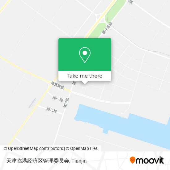 天津临港经济区管理委员会 map