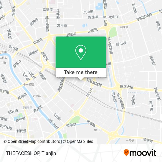 THEFACESHOP map