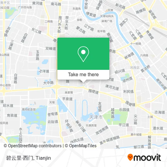 碧云里-西门 map