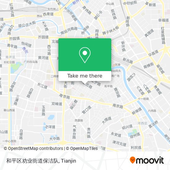 和平区劝业街道保洁队 map