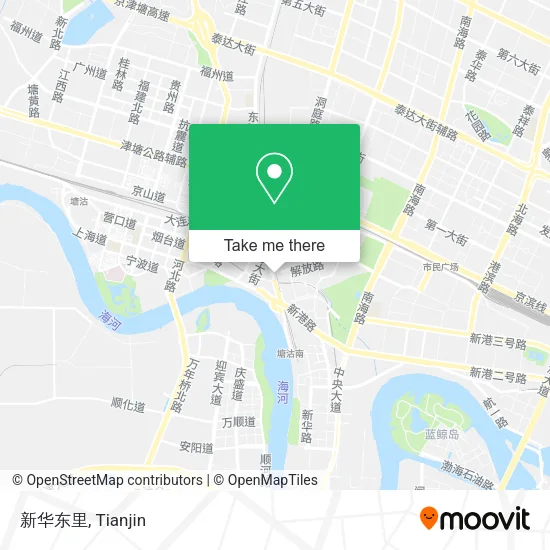 新华东里 map