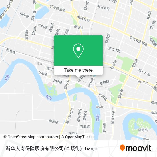 新华人寿保险股份有限公司(草场街) map