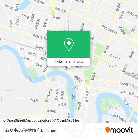 新华书店(解放路店) map