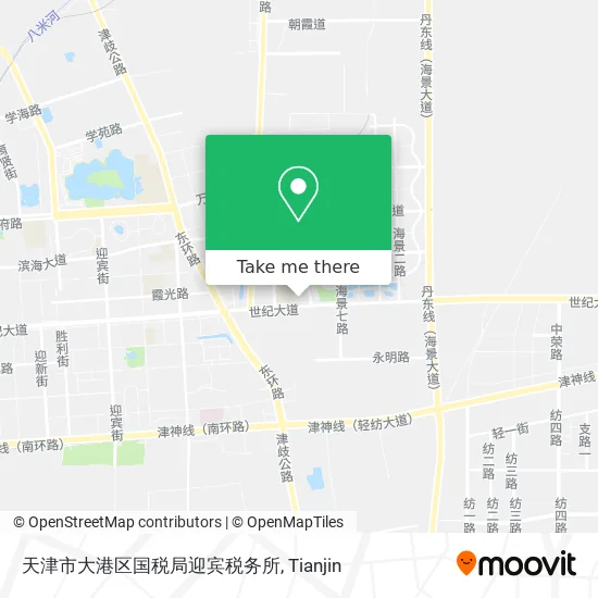 天津市大港区国税局迎宾税务所 map