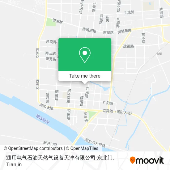 通用电气石油天然气设备天津有限公司-东北门 map