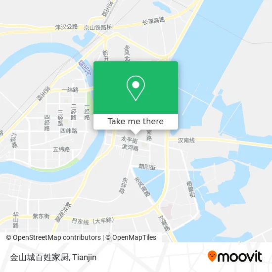 金山城百姓家厨 map