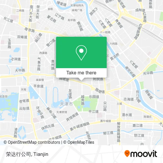 荣达行公司 map
