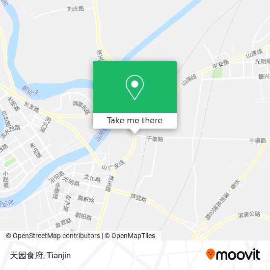 天园食府 map