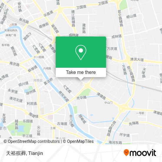 天裕殡葬 map