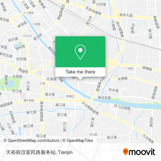 天裕殡仪富民路服务站 map