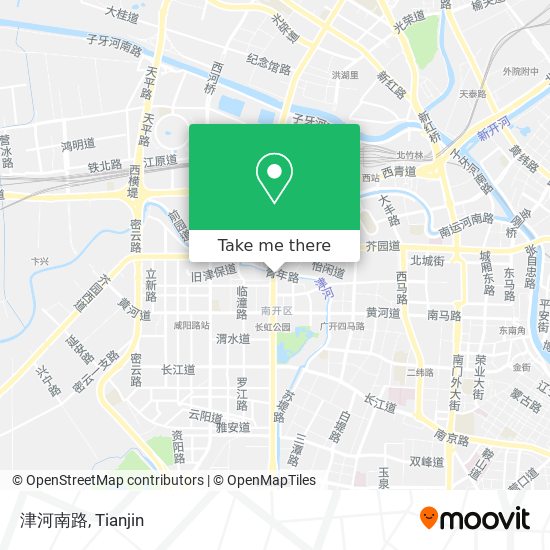 津河南路 map