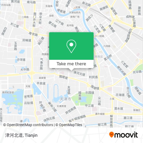 津河北道 map