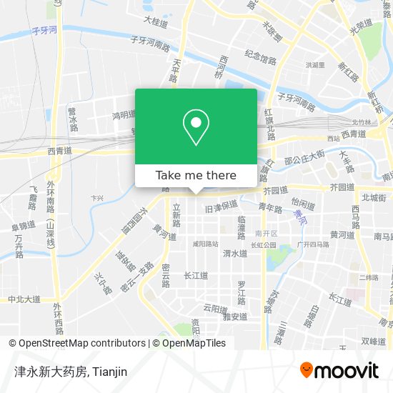津永新大药房 map