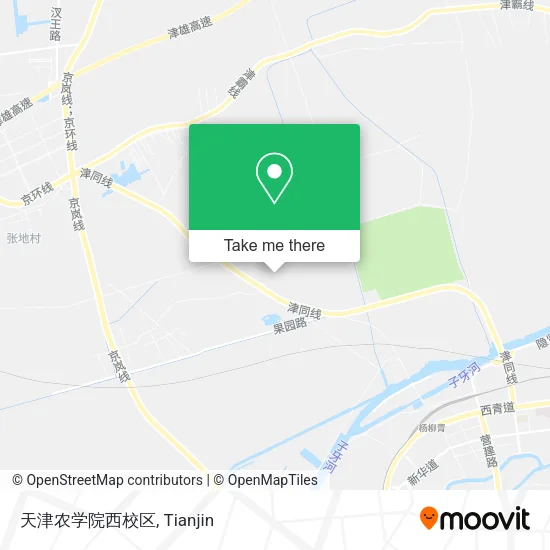 天津农学院西校区 map
