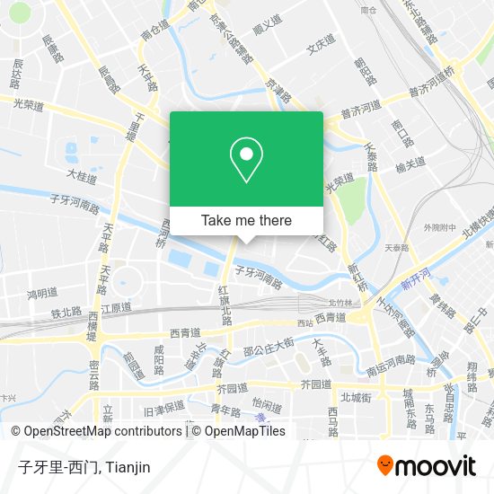 子牙里-西门 map