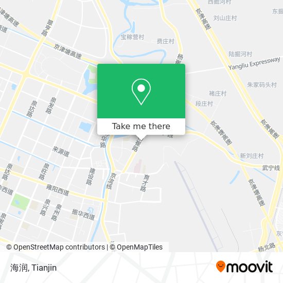 海润 map
