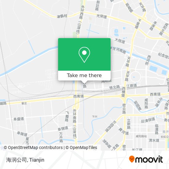 海润公司 map