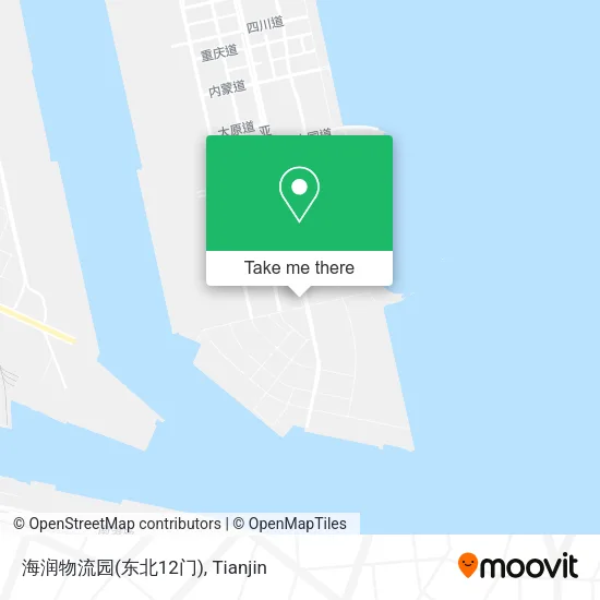 海润物流园(东北12门) map